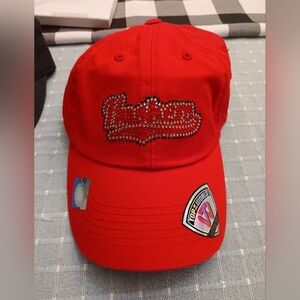 Women's Nebraska Cornhuskers Hat with Rhinestone Logo